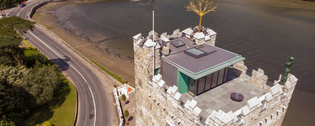Repurposed Castle Historic castle revamped using contemporary rooflights | Case Studies