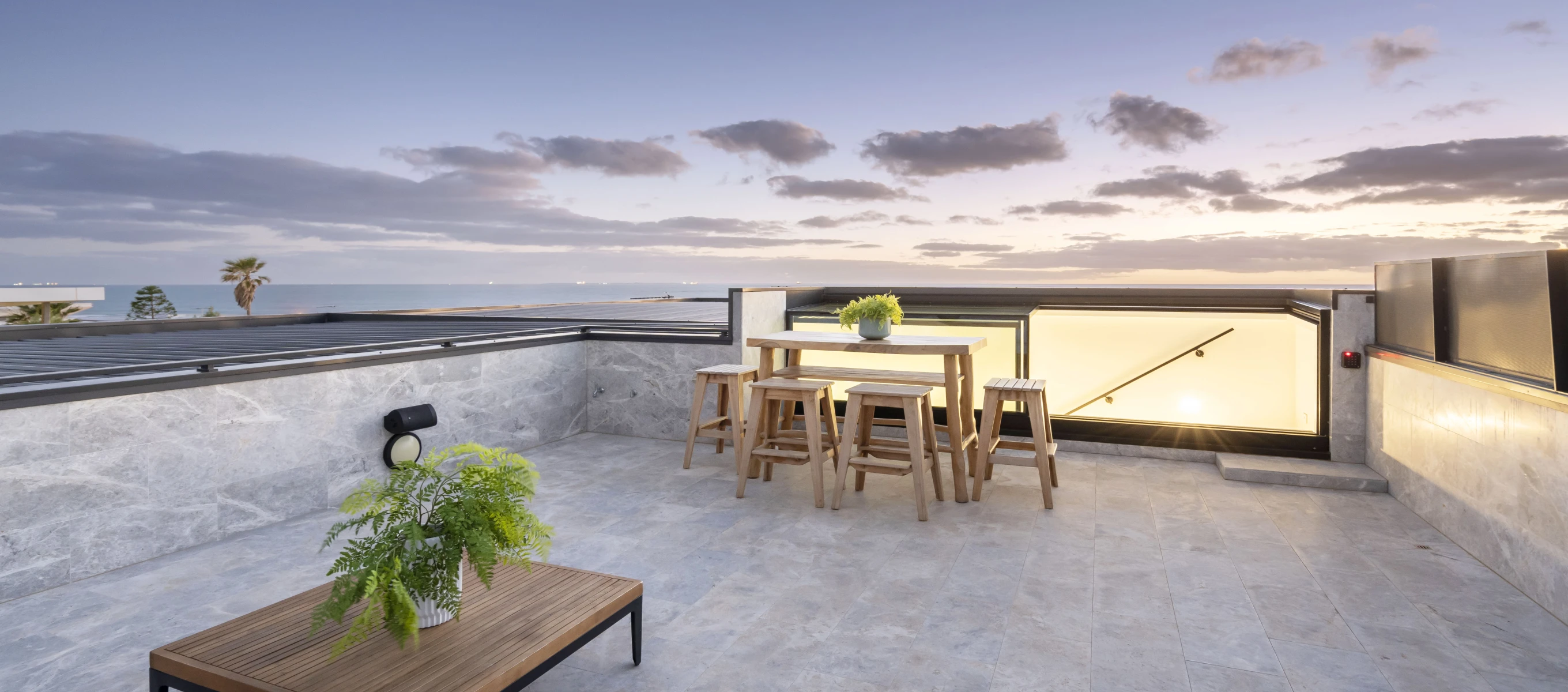 Modern Architectural Skylight & Roof Interface