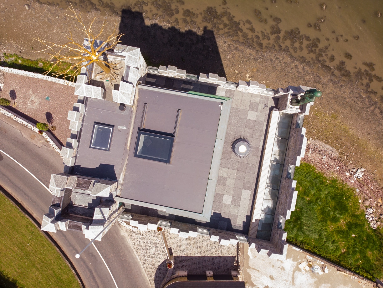Historic castle revamped using contemporary rooflights | Case Studies