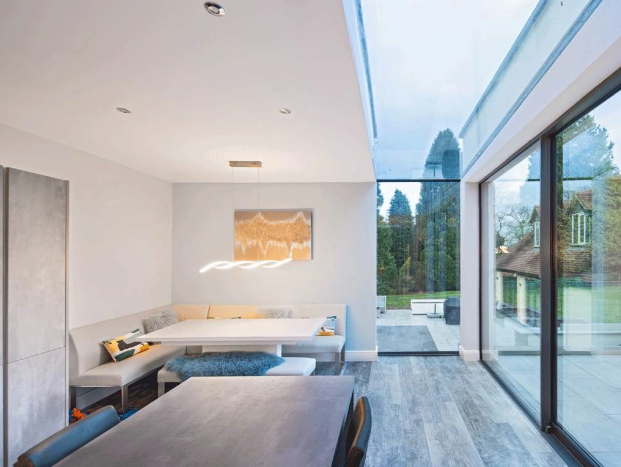 Rooflights create seamless inside-outside transition | Case Studies