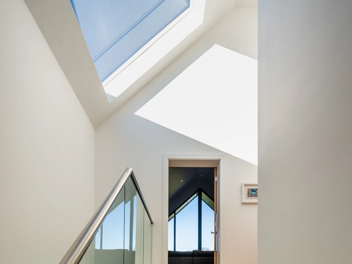 Frameless rooflights accentuate open plan of dwelling | Case Studies