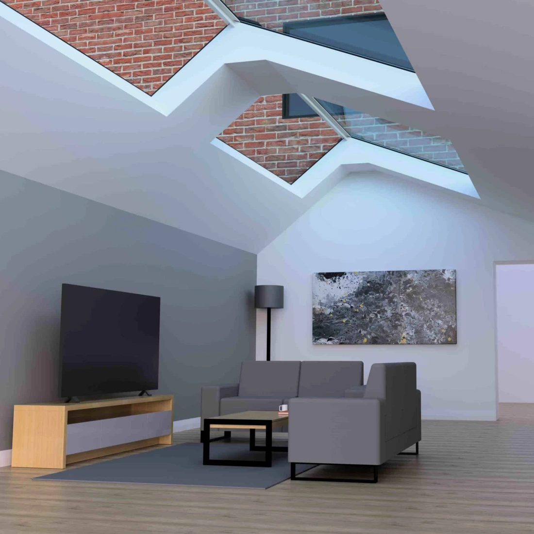 Stepped Ridge Windows Fixed Ridge Window | Glazing Vision Rooflights & Roof Windows